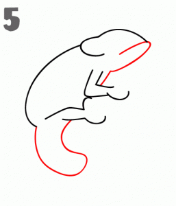 como-dibujar-un-camaleon-facil-paso-a-paso