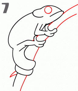 como-dibujar-un-camaleon-facil