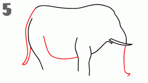 como-dibujar-un-elefante-facil-para-ninos