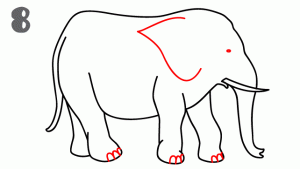 como-dibujar-un-elefante-facil-y-rapido