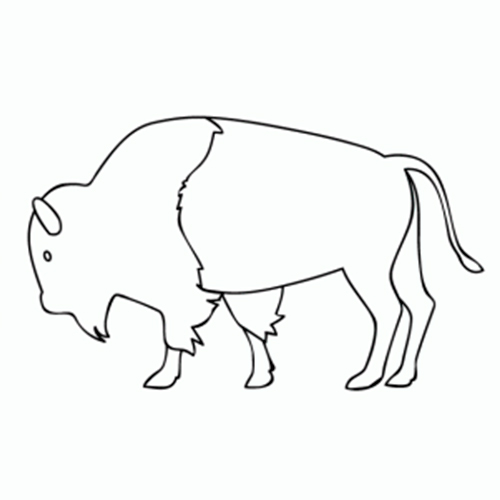 dibujar un búfalo