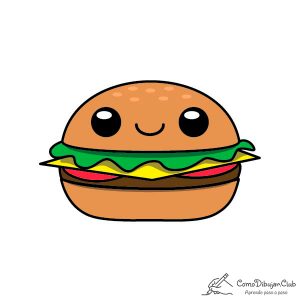 kawaii-hamburguesa