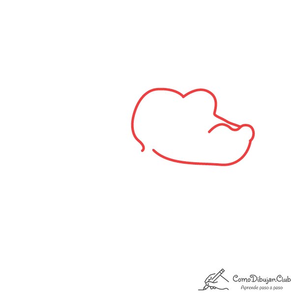 dibujar-cabeza-Espinosaurio-kawaii