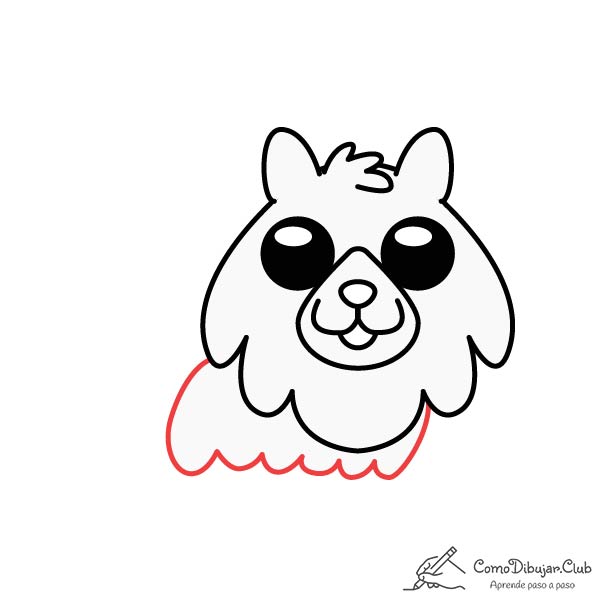 dibujar-Pomerania-kawaii-paso-a-paso