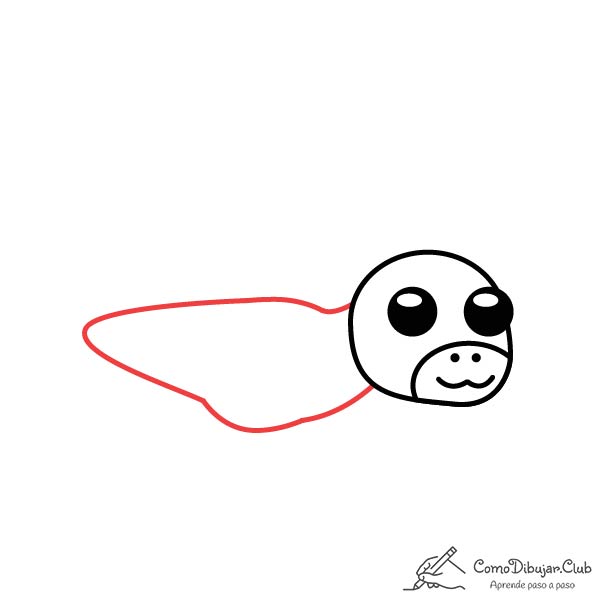 dibujar-Iguanodonte-kawaii-paso-a-paso