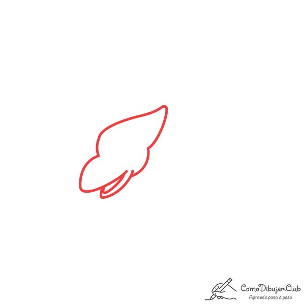 dibujar-cabeza-Pterodáctilo-kawaii