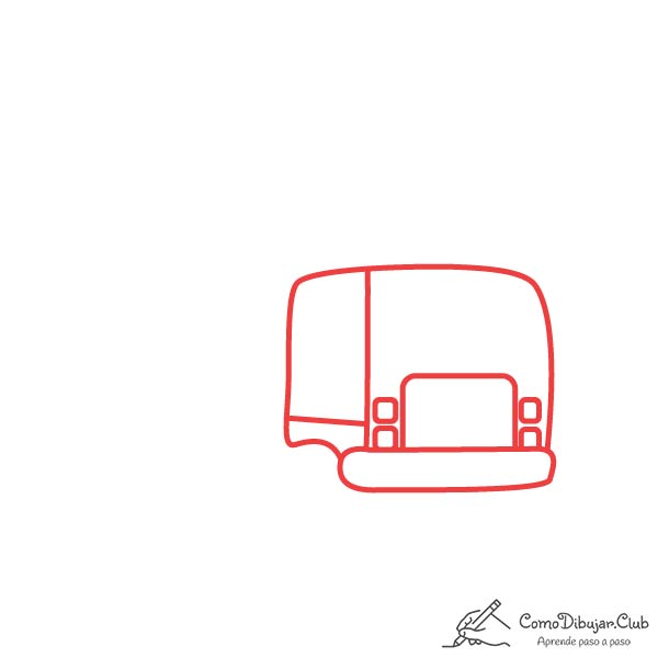 dibujar-cabeza-Camión-kawaii