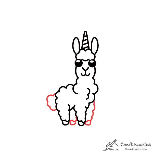Llama-unicornio-kawaii-chibi