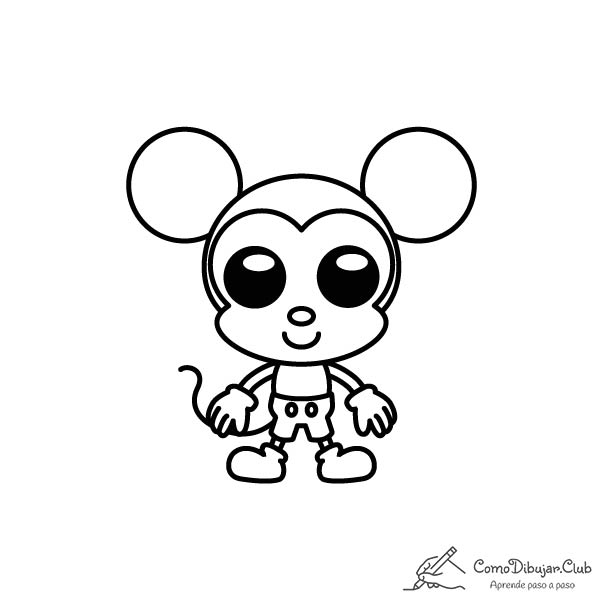 Mickey-mouse-kawaii-colorear-imprimir-dibujo