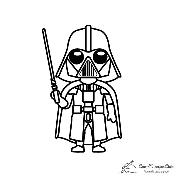 Darth-Vader-kawaii-colorear-imprimir-dibujo