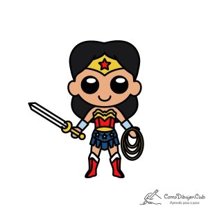 Wonder-Woman-kawaii